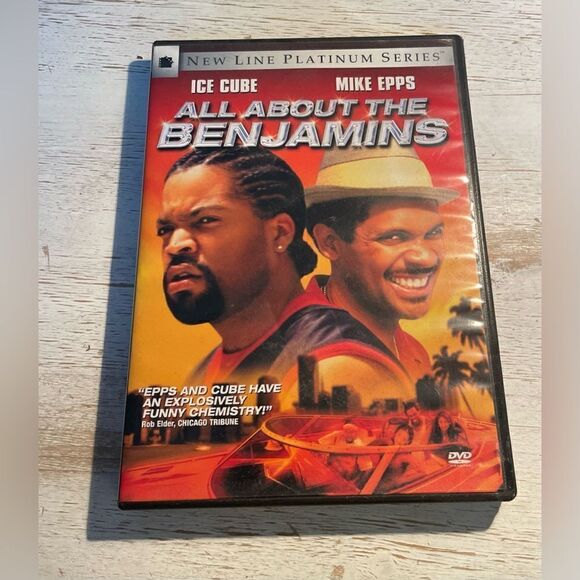 DVD All About the Benjamins EPC Ice Cube & Mike Epps - Picture 1 of 3